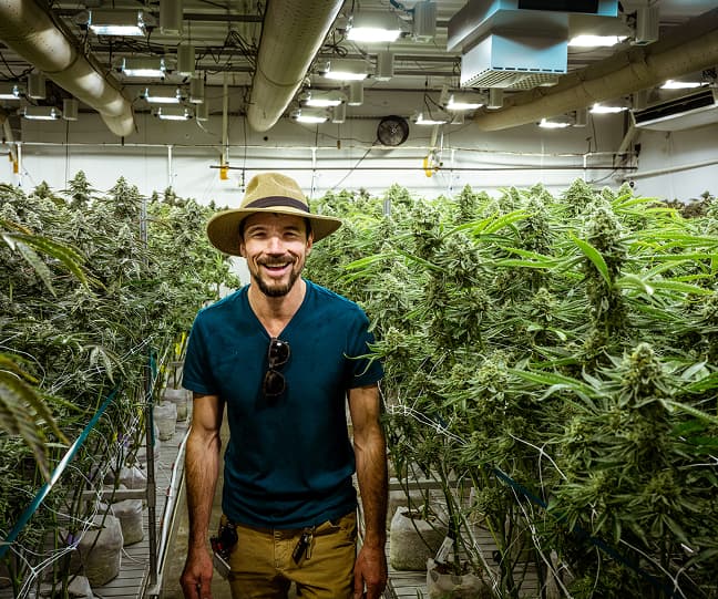 Person holding a delivery from Dragonfly Wellness